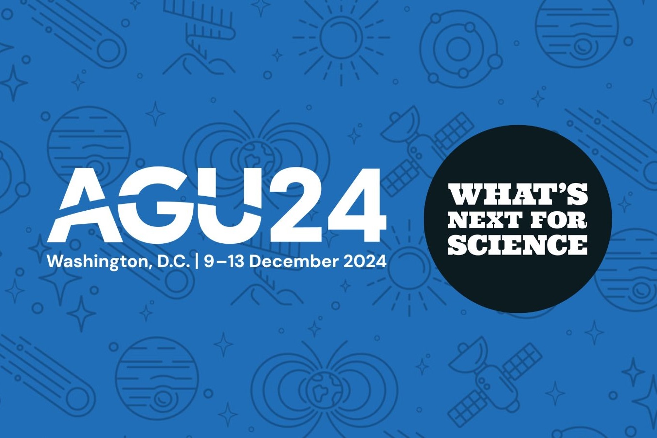 AGU 2024 conference logo